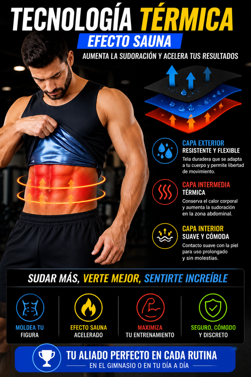 Camisilla lisa Hombre Osmetex