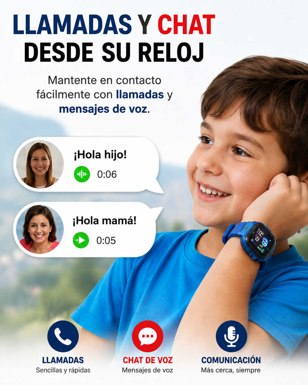 RELOJ PARA NIÑOS GPS LLAMADA Z10