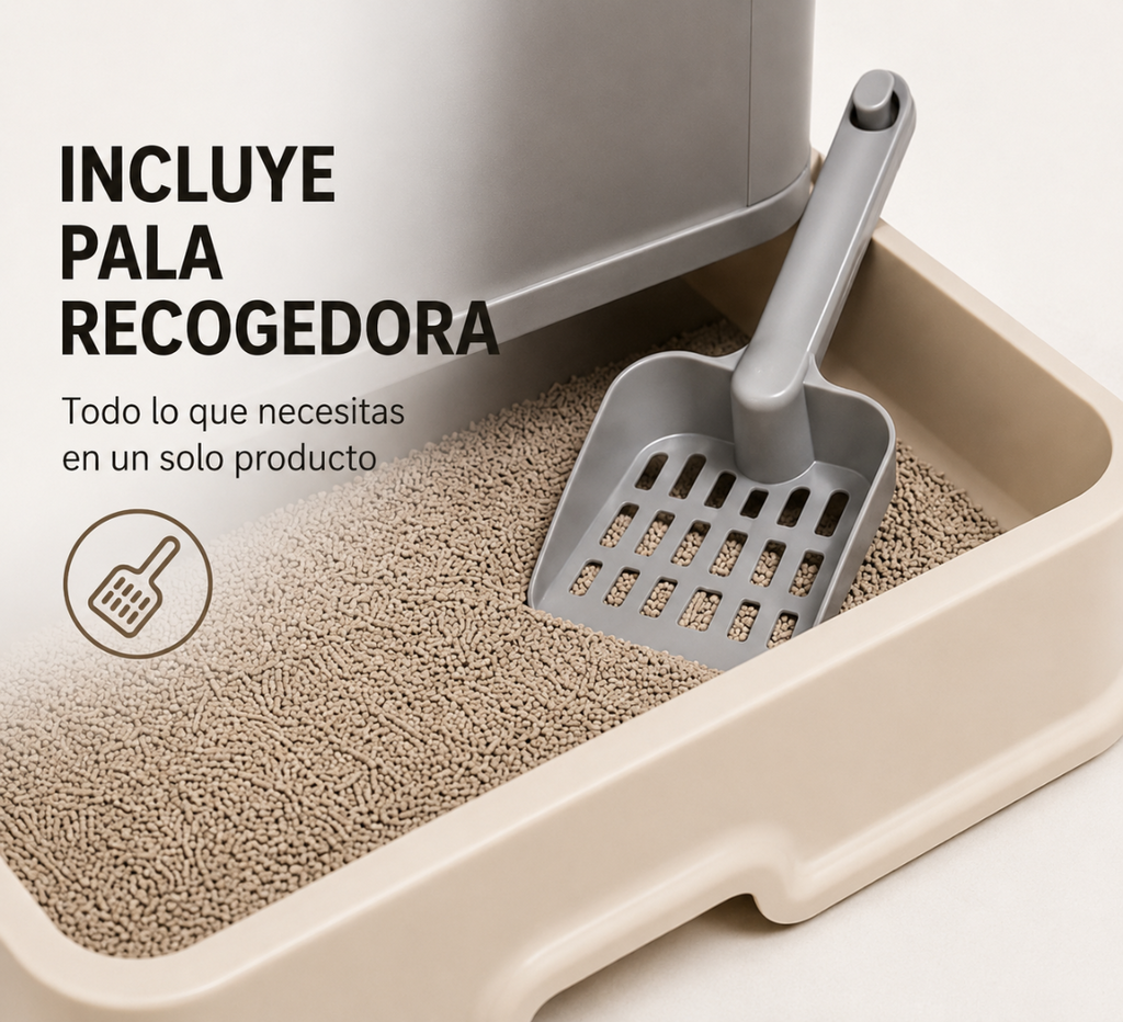 Arenero Para Gato Con Tapa Ventilación B