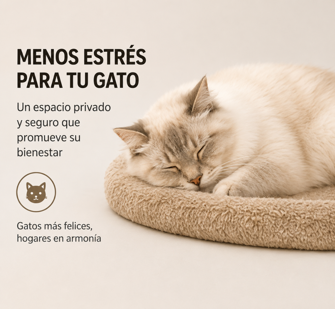 Arenero Para Gato Con Tapa Ventilación B