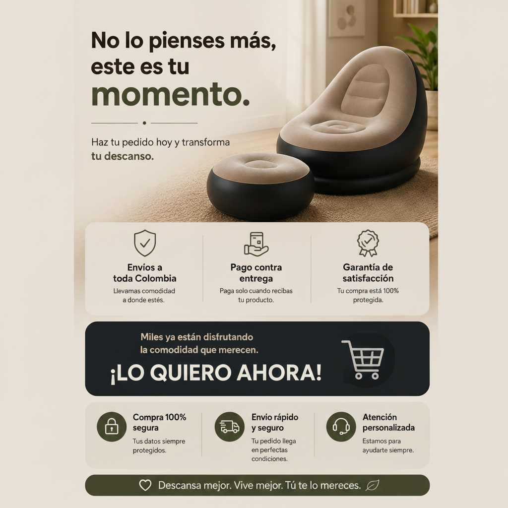 Sillón Nube™ con Puff