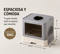 Arenero Para Gato Con Tapa Ventilación B